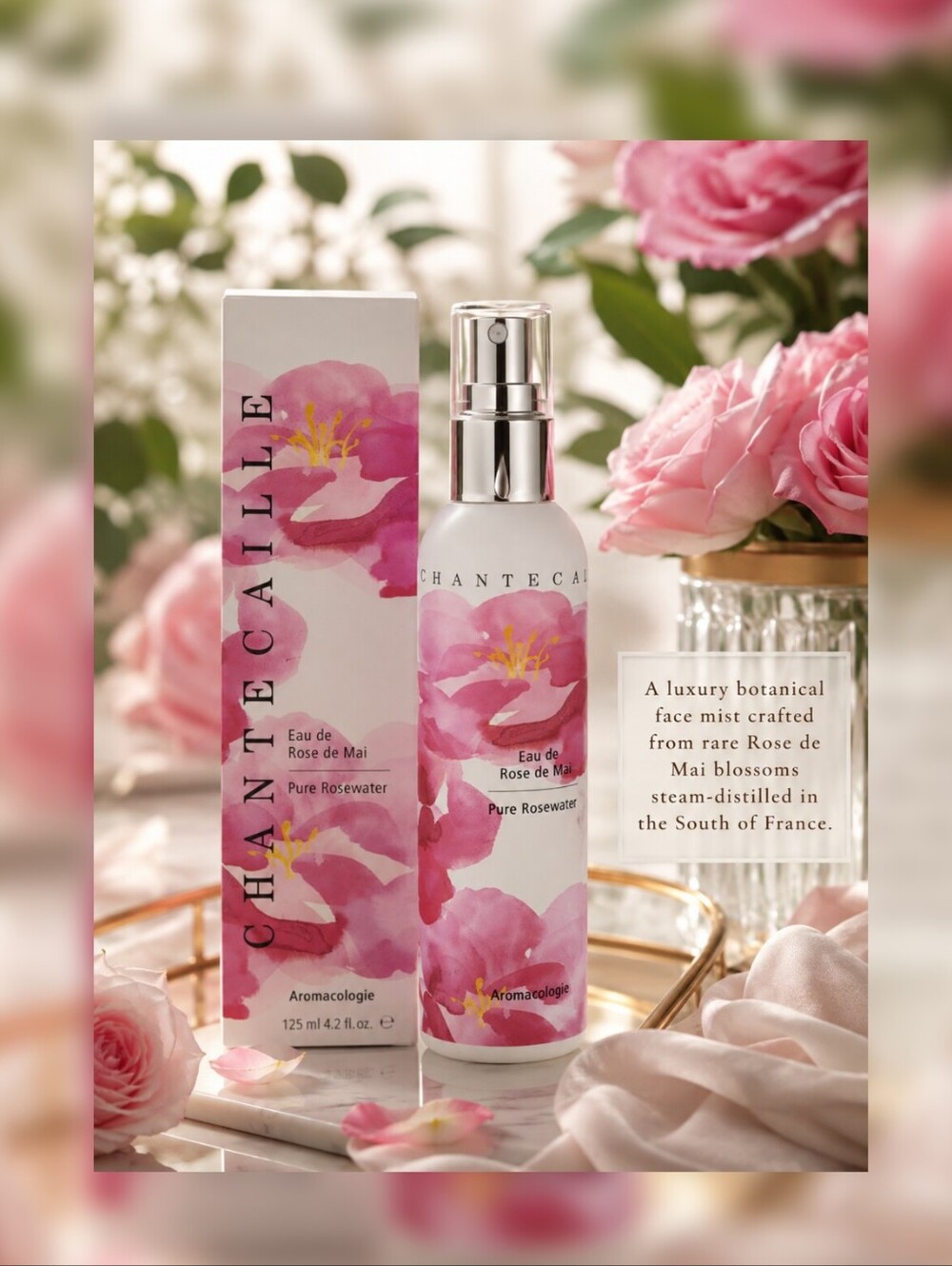 Chantecaille Pure Rosewater Face Mist NWT